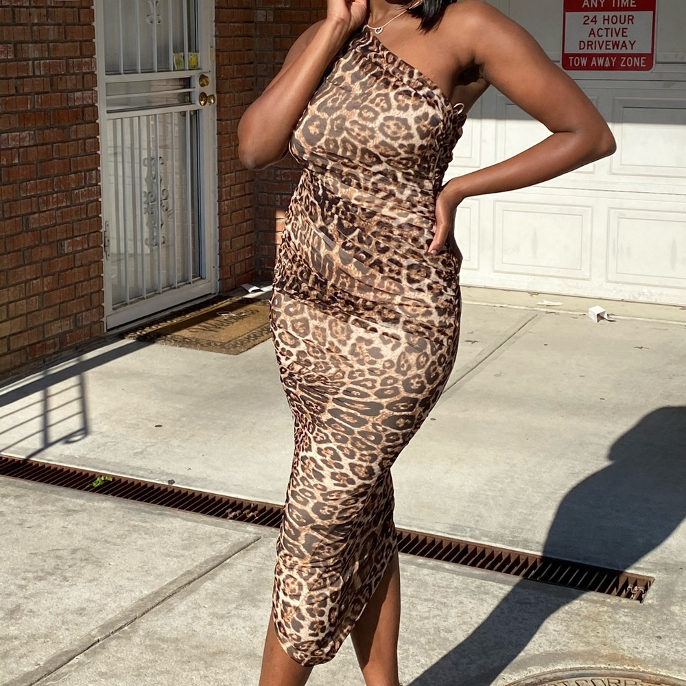 COPY - MAKE ME PURRR CHEETAH / LEOPARD DRESS ✨ - Picture 9 of 10